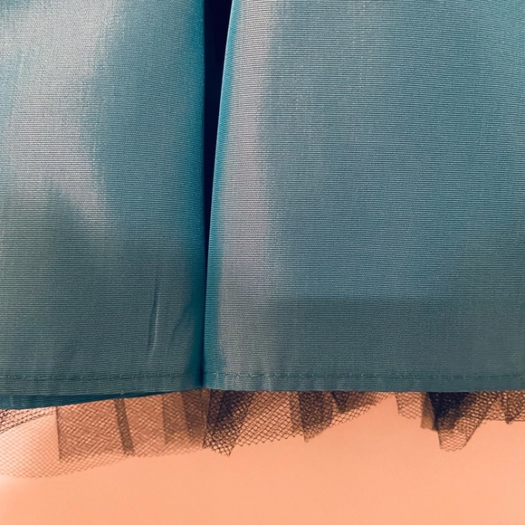 NEW Jessica McClintock Blue Party Dress - Picture 6 of 7